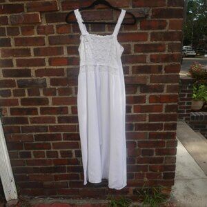 Vintage White Slip Dress